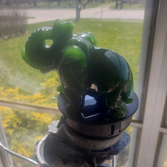 Vintage Jade  Elephant - Picture 2 of 4